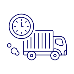 Truck Ems Illustration from UX Line Set