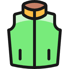 Vest 1 Icon from Ultimate Colors Set