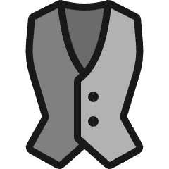 Vest Female Icon from Ultimate Colors Set