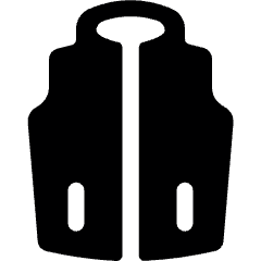 Vest 1 Icon from Ultimate Bold Set