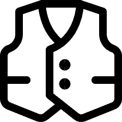 Vest Male Icon from Ultimate Regular Set