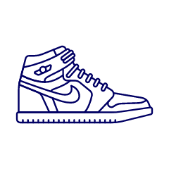 Sneakers Shoes 12 Illustration from UX Line Set