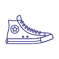 Sneakers Shoes 18 Illustration from UX Line Set
