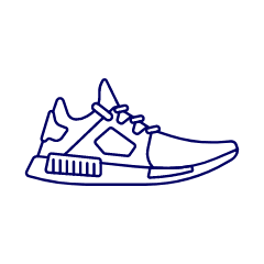 Sneakers Shoes 22 Illustration from UX Line Set