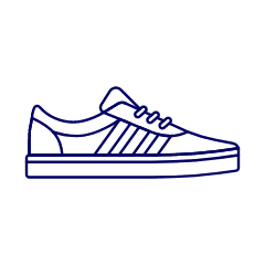 Sneakers Shoes 7 Illustration from UX Line Set