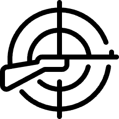 Shooting Rifle Aim Icon from Ultimate Light Set