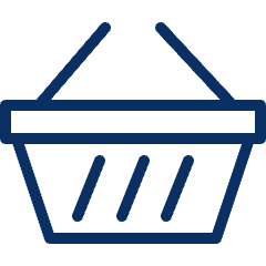 Shopping Basket 3 Icon from Cyber Line Set