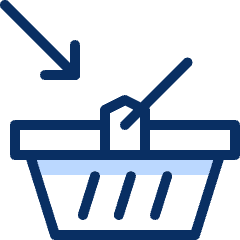 Shopping Basket Add 2 Icon from Cyber Duotone Set