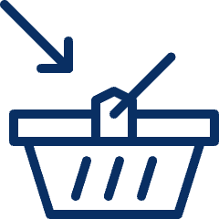 Shopping Basket Add 2 Icon from Cyber Line Set