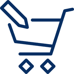 Shopping Cart Tag Icon from Cyber Line Set