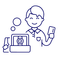 Credit Card Buy 1 Illustration from UX Line Set