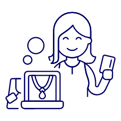 Credit Card Buy 2 Illustration from UX Line Set