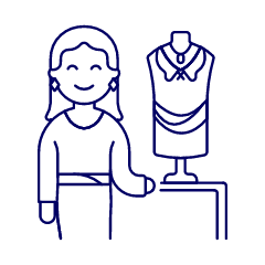 Garment Shopping 1 1 Illustration from UX Line Set