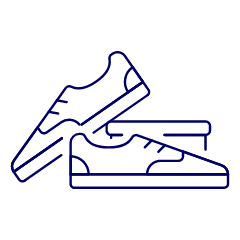 Green Sneakers Illustration from UX Line Set