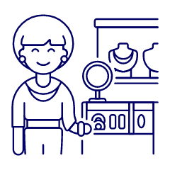 Jewelry Shopping 1 4 Illustration from UX Line Set