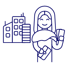 Property Shopping 2 Illustration from UX Line Set