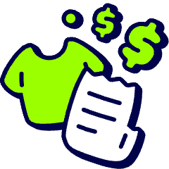 Refund Product Reciept Icon from Stickies Duo Set