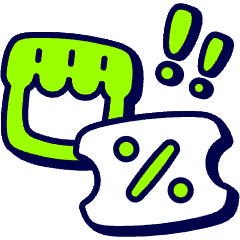 Shop Sale Coupon Icon from Stickies Duo Set