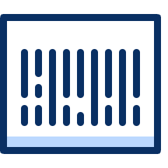 Barcode 1 Icon from Cyber Duotone Set