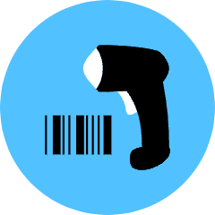 Barcode Scanner Icon from Kameleon Pop Set