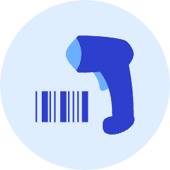 Barcode Scanner Icon from Kameleon Duo Set