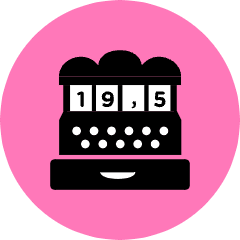 Cashier Icon from Kameleon Pop Set