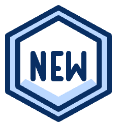 Coin New Icon from Cyber Duotone Set