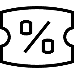 Discount 2 Icon from Platinum Set