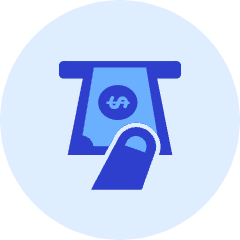 Money Atm Icon from Kameleon Duo Set
