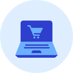 Online Shopping Icon from Kameleon Duo Set