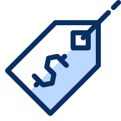 Price Tag Dollar 2 Icon from Cyber Duotone Set