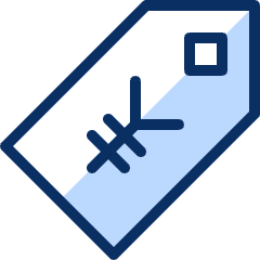 Price Tag Yen Icon from Cyber Duotone Set