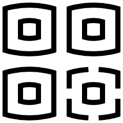 Qr Code Icon from Platinum Set