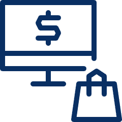 Shopping Application 2 Icon from Cyber Line Set