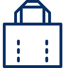 Shopping Bag 2 Icon from Cyber Line Set