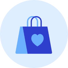 Shopping Bag 2 Icon from Kameleon Duo Set