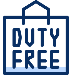 Shopping Bag Duty Free Icon from Cyber Duotone Set