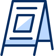 Shopping Sign Icon from Cyber Duotone Set