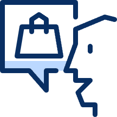 Shopping User 2 Icon from Cyber Duotone Set