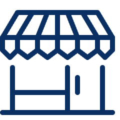 Store Icon from Cyber Line Set