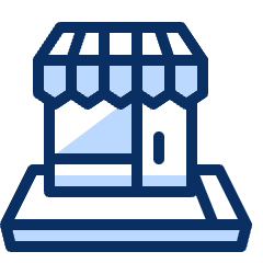 Store Mobile Icon from Cyber Duotone Set