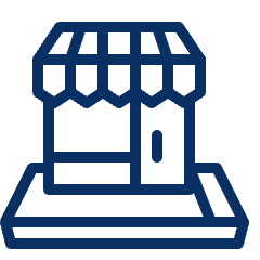 Store Mobile Icon from Cyber Line Set