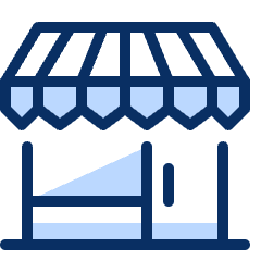 Store Icon from Cyber Duotone Set