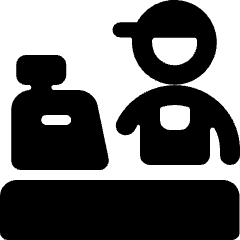 Shop Barista Icon from Ultimate Bold Set