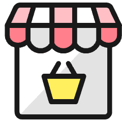 Shop Cart Icon from Ultimate Colors Set