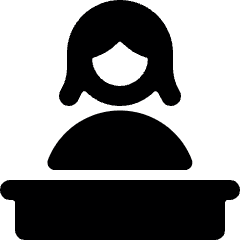 Shop Cashier Woman Icon from Ultimate Bold Set