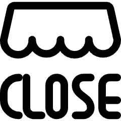 Shop Close Icon from Ultimate Regular Set