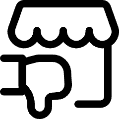 Shop Dislike Icon from Ultimate Regular Set