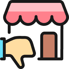 Shop Dislike Icon from Ultimate Colors Set
