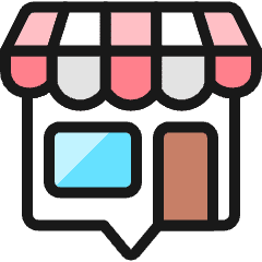 Shop Pin Icon from Ultimate Colors Set